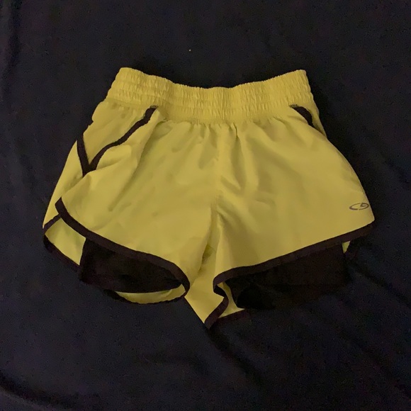 neon yellow shorts - Picture 1 of 4